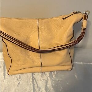 Kate Spade Elegant  salmon pebble  Leather Shoulder Bag